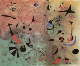 The Morning Star by Joan Miro