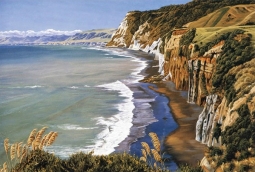 Paranini Cliffs Landscape Print by Peter Morath
