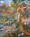 Washerwomen *Sale* by Pierre Auguste Renoir Washerwomen *Sale* by Pierre Auguste Renoir