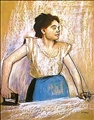 Girl at Ironing Board *Sale* by Edgar Degas