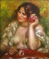 Gabrielle with a Rose *Sale* by Pierre Auguste Renoir