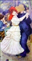 Dance at Bougival by Pierre Auguste Renoir