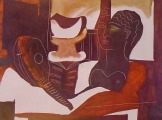 Still Life with Antique Bust *sale* by Pablo Picasso