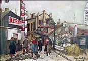 La Maison Bernot by Maurice Utrillo