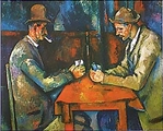 The Card Players by Paul Cezanne