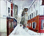 Sacre Coeur, In Winter by Maurice Utrillo