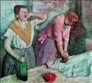 The Ironers by Edgar Degas