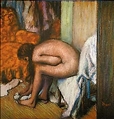 After the Bath by Edgar Degas