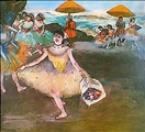 Dancer with Bouquet by Edgar Degas