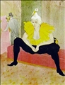 Seated Clown by Henri Toulouse-Lautrec