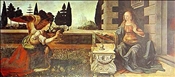 The Annunciation by Leonardo Da Vinci