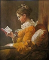 Girl Reading by Jean-Honore Fragonard