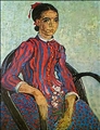 La Mousme by Vincent Van Gogh