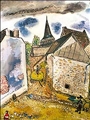 Chambon-sur-Lac by Marc Chagall Chambon-sur-Lac by Marc Chagall