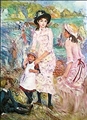 Children on the Seashore by Renoir