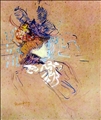 Profile of Woman by Henri Toulouse-Lautrec
