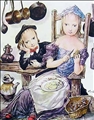 In the Kitchen by Tsugouharu Foujita In the Kitchen by Tsugouharu Foujita