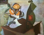 Still Life with Lemons & Oranges by Pablo Picasso