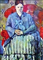 Madame Cezanne by Paul Cezanne
