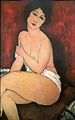 Seated Nude by Amedeo Modigliani