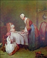 Grace Before Meal by Jean Baptiste Chardin