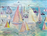 Regatta by Raoul Dufy
