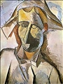 Head of Harlequin by Pablo Picasso
