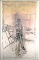 Annette in the Studio by Alberto Giacometti