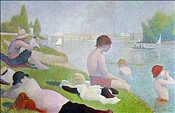 Bathing at Asnieres by Georges Seurat
