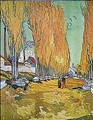 Les Alicamps by Vincent Van Gogh