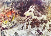 The War by Marc Chagall The War by Marc Chagall