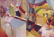 In the Circus (1914-15) by Louis Moillet