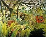 Surprised! Storm in the Forest by Henri Rousseau Surprised! Storm in the Forest by Henri Rousseau