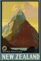 Milford Sound NZ Travel Poster