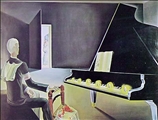 Evocation of the apparition of Lenin by Salvador Dali