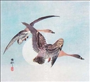 On the Wing by  Koson
