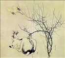 Deer & Stork by Goshun Toyo Deer & Stork by Goshun Toyo