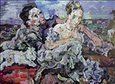 Lovers with Cat by Oskar Kokoschka Lovers with Cat by Oskar Kokoschka
