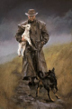The Good Shepherd Canvas by Julie Greig