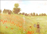 Les Coquelicots by Claude Monet
