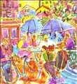 Boulevard Cafe by Rhonda Campbell