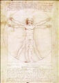 Study of Man by Leonardo Da Vinci