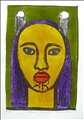 Wahine Kuawai by Robyn Kahukiwa