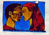 Hongi by Robyn Kahukiwa