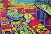 Tropical Dining by Kathryn Furniss