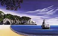 Cathedral Cove by Diana Adams