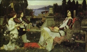 Saint Cecilia by John William Waterhouse