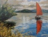 The Red Sail by Bill MacCormick