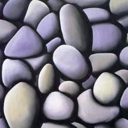 River Stones by Diana Adams
