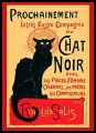Framed Chat Noir Poster